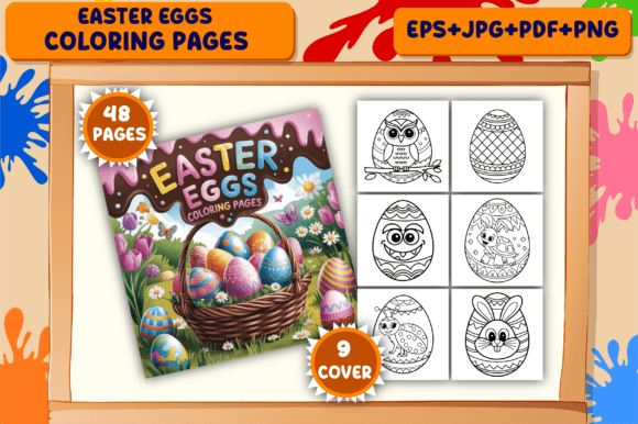 Exploring the Educational and Creative Value of Easter Eggs Coloring Pages for Kids